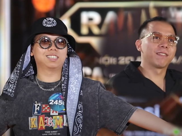 Xuất hiện thí sinh Rap Việt giống chồng quyền lực của Tóc Tiên như anh em sinh đôi