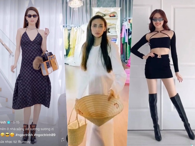 Lỡ tay order đồ mà không được ra phố, sao Việt mở sàn diễn thời trang tại nhà
