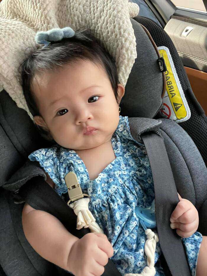 Đàm Thu Trang đáp trả, không bỏ qua cho người so sánh con gái với Lisa nhà Hồ Ngọc Hà - 1