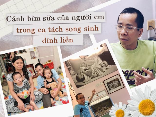 Người em sống sót sau ca tách dính song sinh Việt Đức: Ông bố 2 con mang hàm giáo sư