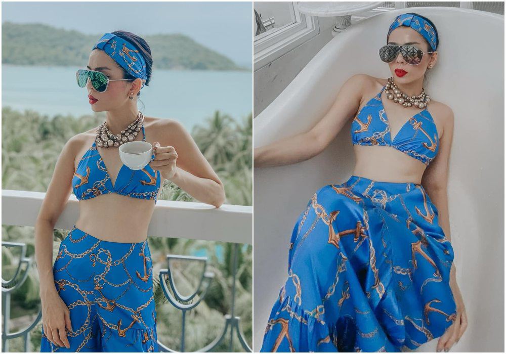 Đụng hàng mốt turban, Hồ Ngọc Hà biến hoá như “tắc kè hoa”, Lệ Quyên đơn giản mà sang - 4