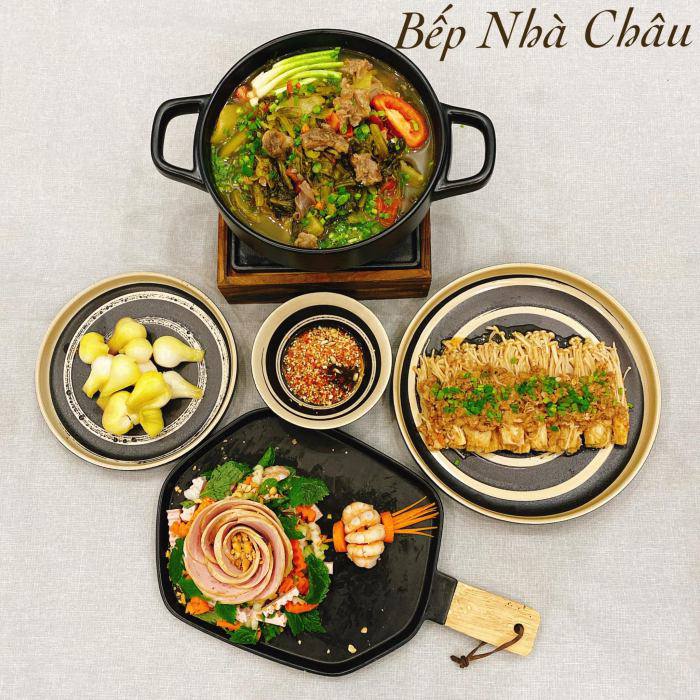 8X khoe hơn 30 mâm cơm đẹp như của đầu bếp, bố chồng suốt ngày khen “nấu gì cũng ngon” - 3