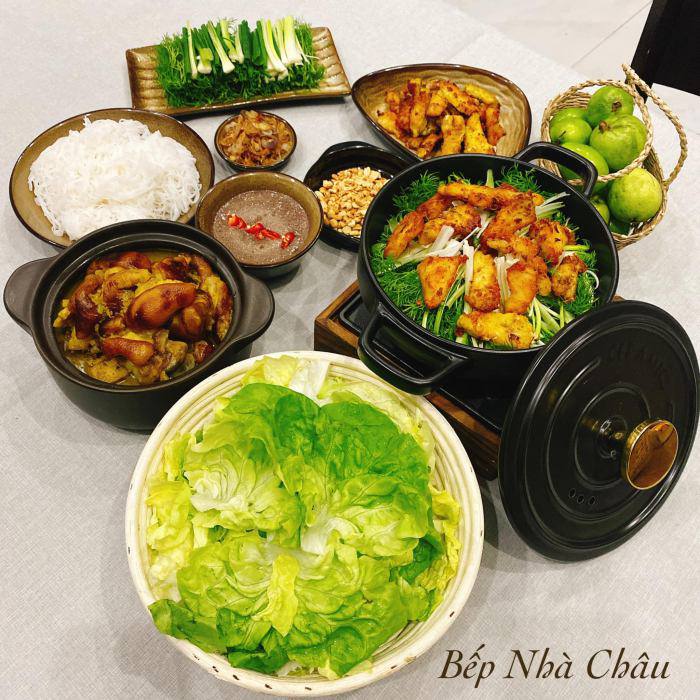 8X khoe hơn 30 mâm cơm đẹp như của đầu bếp, bố chồng suốt ngày khen “nấu gì cũng ngon” - 5