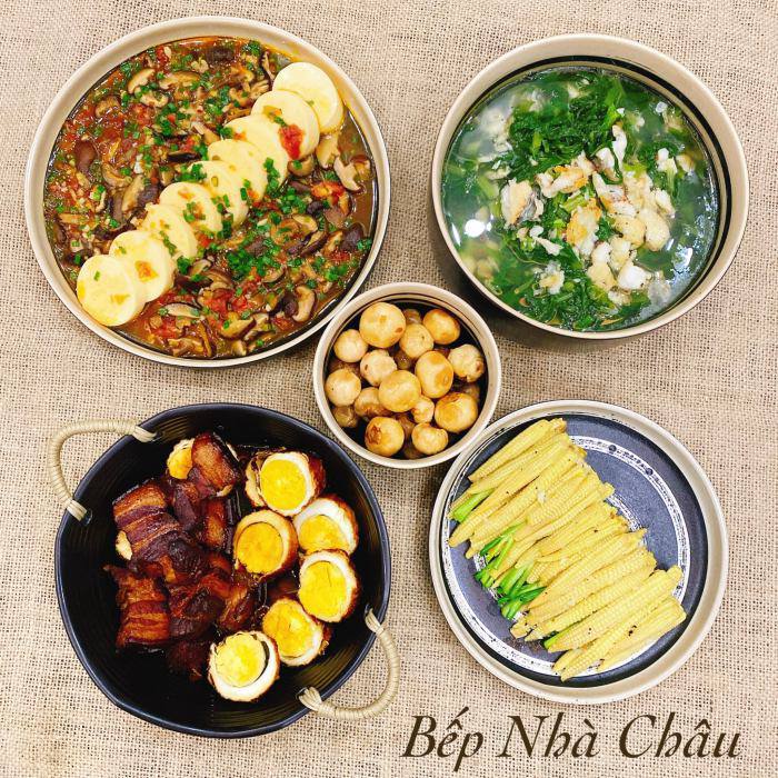 8X khoe hơn 30 mâm cơm đẹp như của đầu bếp, bố chồng suốt ngày khen “nấu gì cũng ngon” - 28