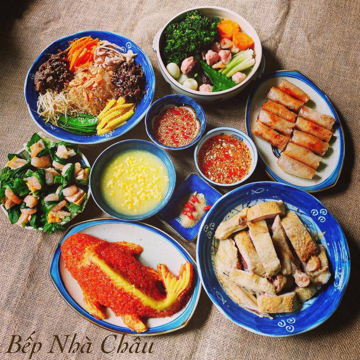 8X khoe hơn 30 mâm cơm đẹp như của đầu bếp, bố chồng suốt ngày khen “nấu gì cũng ngon” - 23