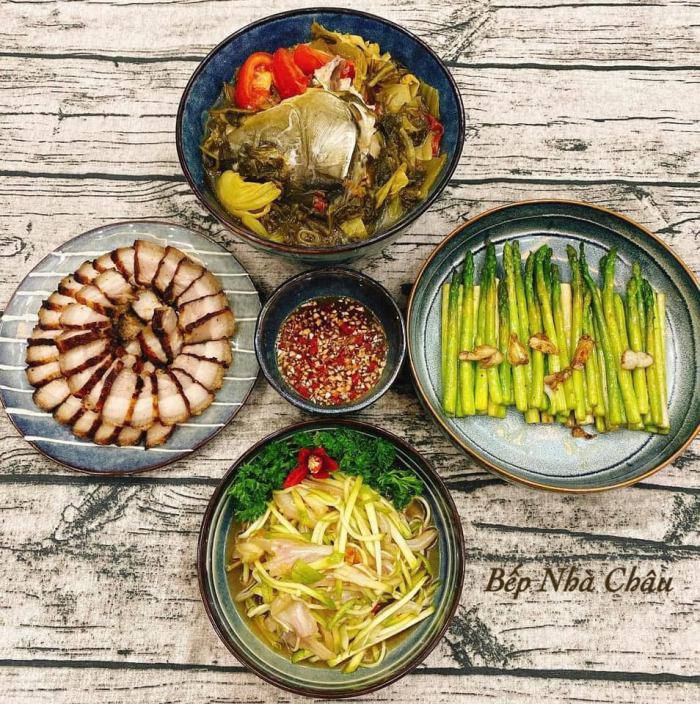 8X khoe hơn 30 mâm cơm đẹp như của đầu bếp, bố chồng suốt ngày khen “nấu gì cũng ngon” - 22
