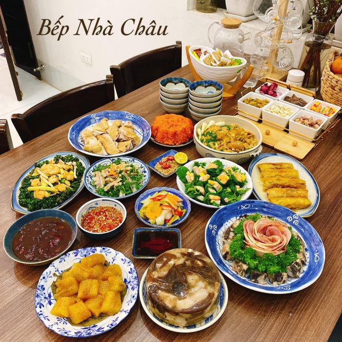 8X khoe hơn 30 mâm cơm đẹp như của đầu bếp, bố chồng suốt ngày khen “nấu gì cũng ngon” - 14
