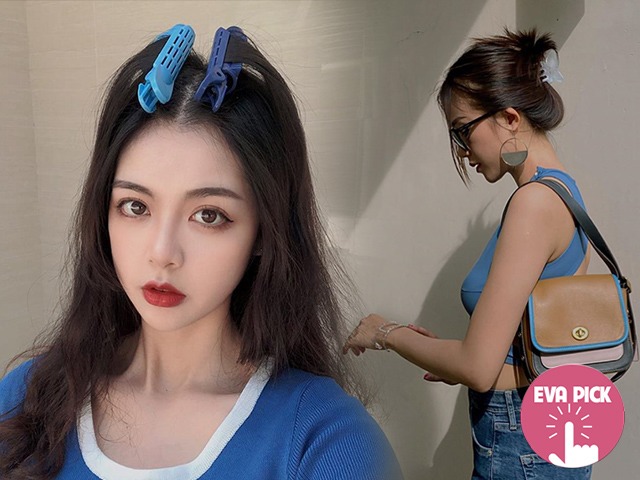 Eva Pick: Móc ví chưa đến 10K sắm đủ loại kẹp cài, nàng có ngay mái tóc vừa mát vừa xinh