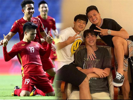 Trước khi thắng Indo 4-0, Quang Hải có màn lên đồ sang chảnh nhưng có món hài hước