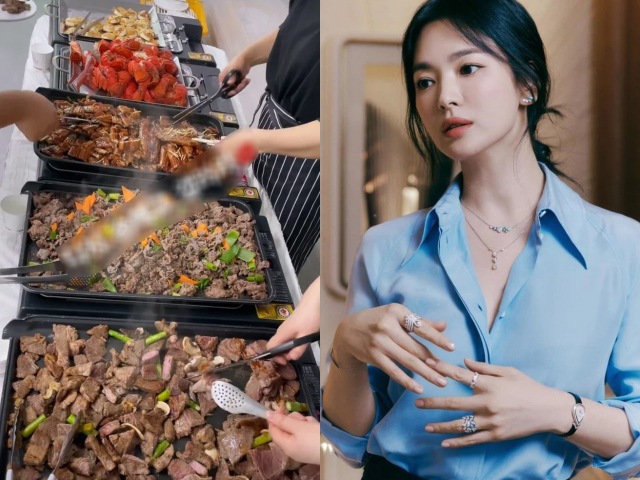 Ngôi sao 24/7: Song Hye Kyo khoe ảnh bữa ăn 126 triệu, nghe tên người tặng mới ngưỡng mộ