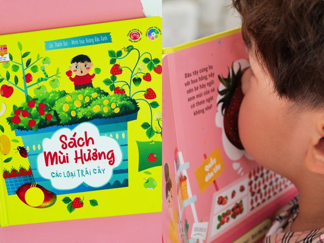 Ra mắt bộ sách dành cho trẻ em đầu tiên tại Việt Nam có thể... tỏa hương thơm ngát