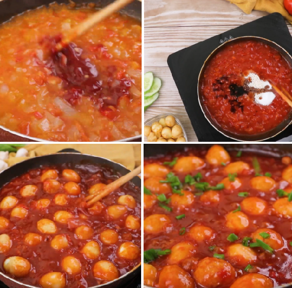 3 cách làm trứng sốt cà chua đơn giản vài phút là có món ngon - 13