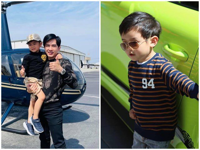 Sao Việt 24h: Đan Trường chơi lớn thuê trực thăng chiều con trai 4 tuổi, máy bay rung lắc mạnh