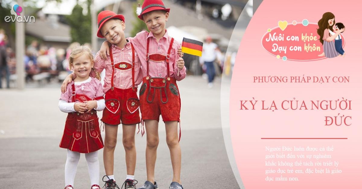 Phương pháp giáo dục kỳ lạ của người Đức: Để trẻ em thua ngay vạch xuất