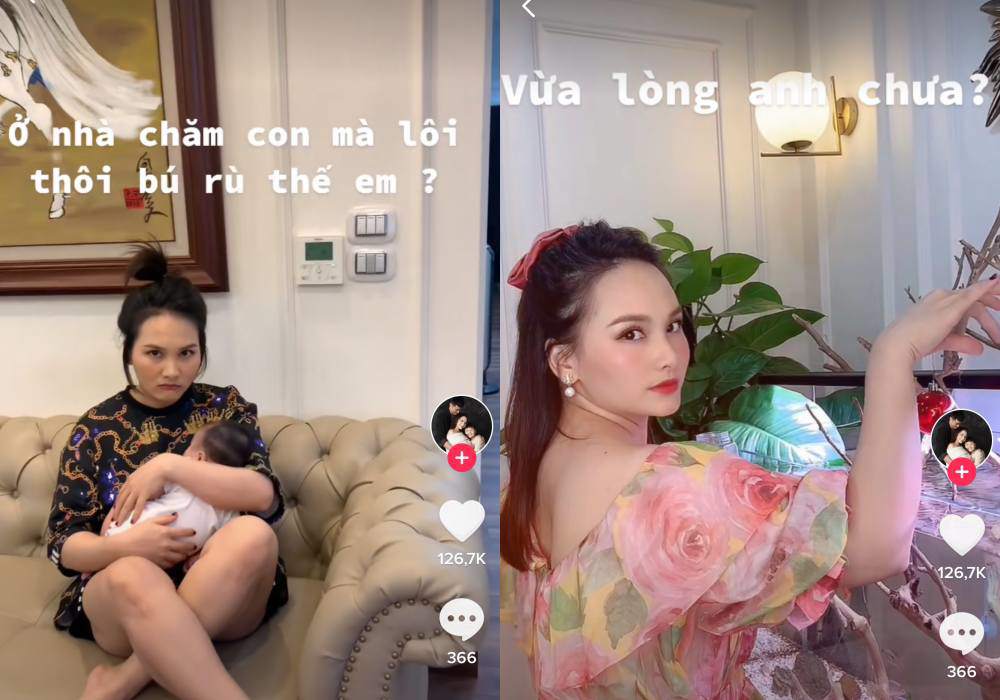 Bị chồng chê chăm con trông lôi thôi, Bảo Thanh làm điều này và đáp: amp;#34;Vừa lòng anh chưa?amp;#34; - 3