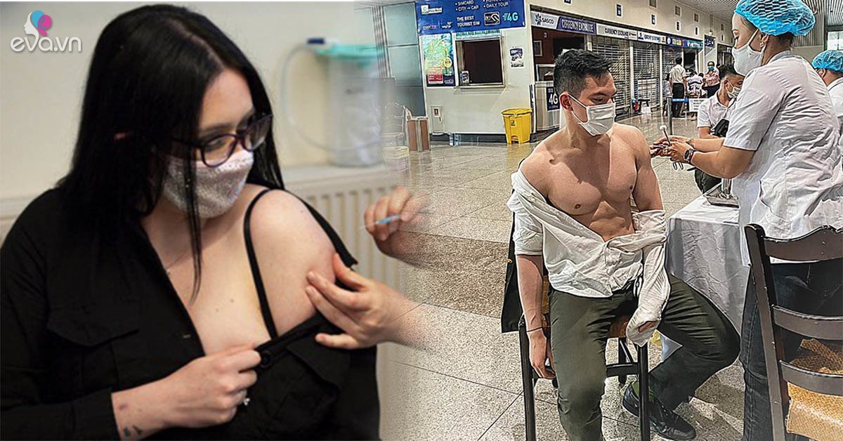 "Dở khóc dở cười" chuyện mặc gì đi tiêm vaccine: Người phanh cả cúc áo, người kéo lệch bờ vai - Vimarsana News