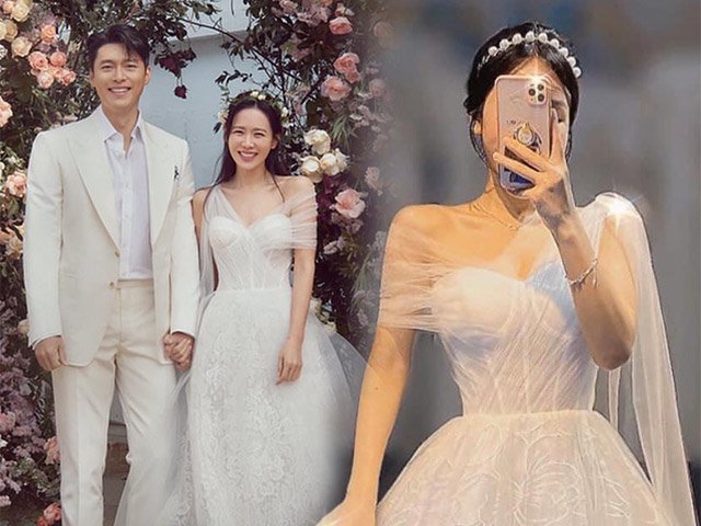 Váy cưới của Son Ye Jin được bán tràn lan sau đám cưới, chuyện gì đang xảy ra