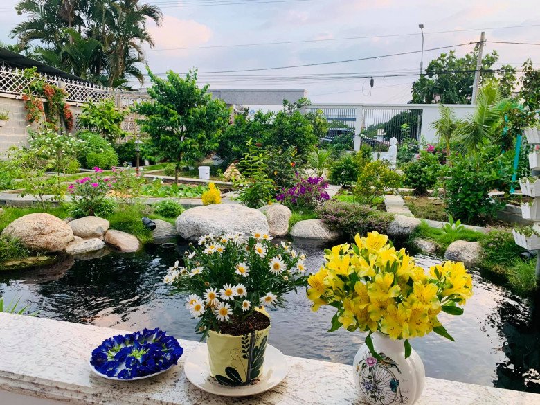 Mẹ đảm Đồng Nai được chồng tặng nhà vườn 720m2, đẹp như khu du lịch - 7