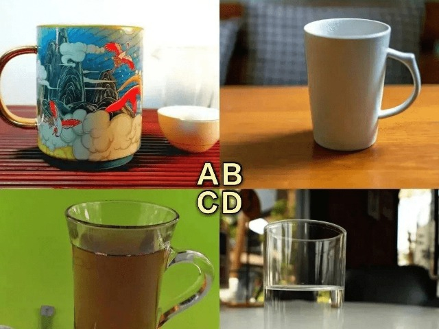 Trắc nghiệm tâm lý: Bạn sẽ chọn chiếc cốc nào để uống nước?