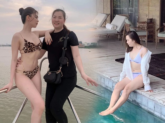 Xin vía đẹp của Ngọc Trinh, người làm Thuý Kiều tung loạt ảnh bikini gợi cảm, khoe da trắng dáng đầy