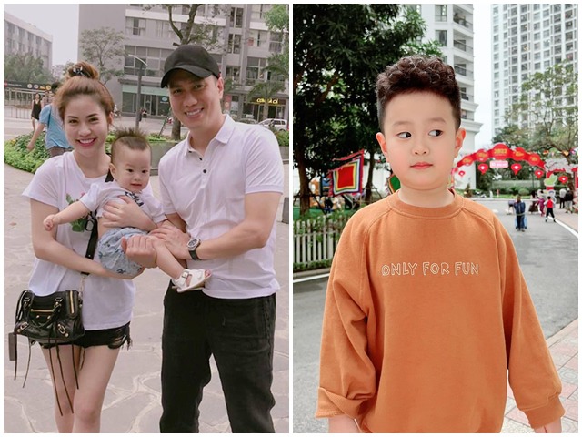 Hotgirl Hương Trần nuôi con khéo sau ly hôn Việt Anh, cậu nhóc bụ bẫm, ngày càng giống bố