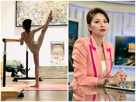 BTV VTV Ngọc Trinh khoe con gái chân dài thẳng tắp, múa ballet khéo, người trong nghề cũng nể