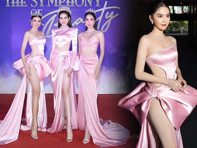 Mặc váy, đi boots sành hệt gái 18 63 Đại chiến váy áo của 3 nàng hậu tại Miss World Vietnam: Người khen quyến rũ, kẻ nói ngày càng lố