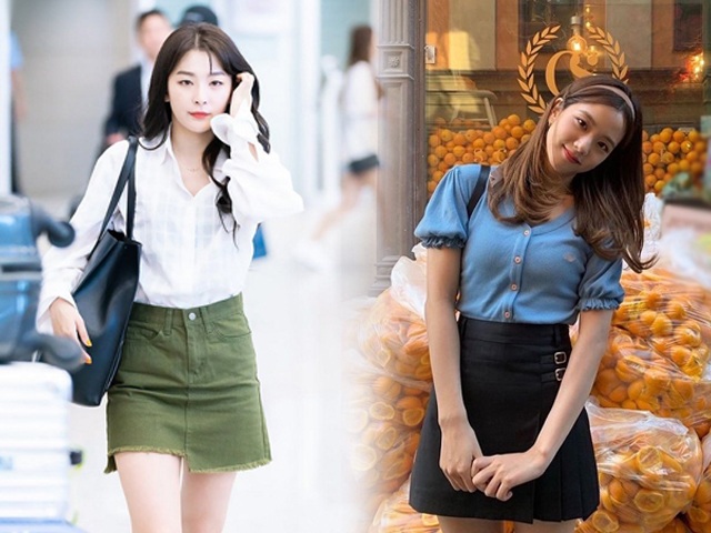 Diện chân váy ngắn theo 4 cách này, nàng ngoài 30 sẽ trông trẻ trung mà không hề bị lố 77 Sao Hàn phối đồ với chân váy ngắn siêu xinh, nàng diện theo là trông cao ráo lại trẻ trung