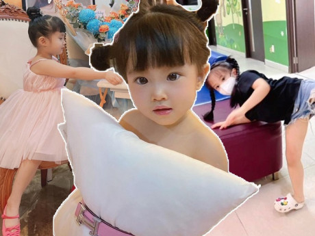 Con gái Diệp Lâm Anh mới 4 tuổi chân đã trổ giò, dự đoán tương lai đẹp bỏ xa mẹ