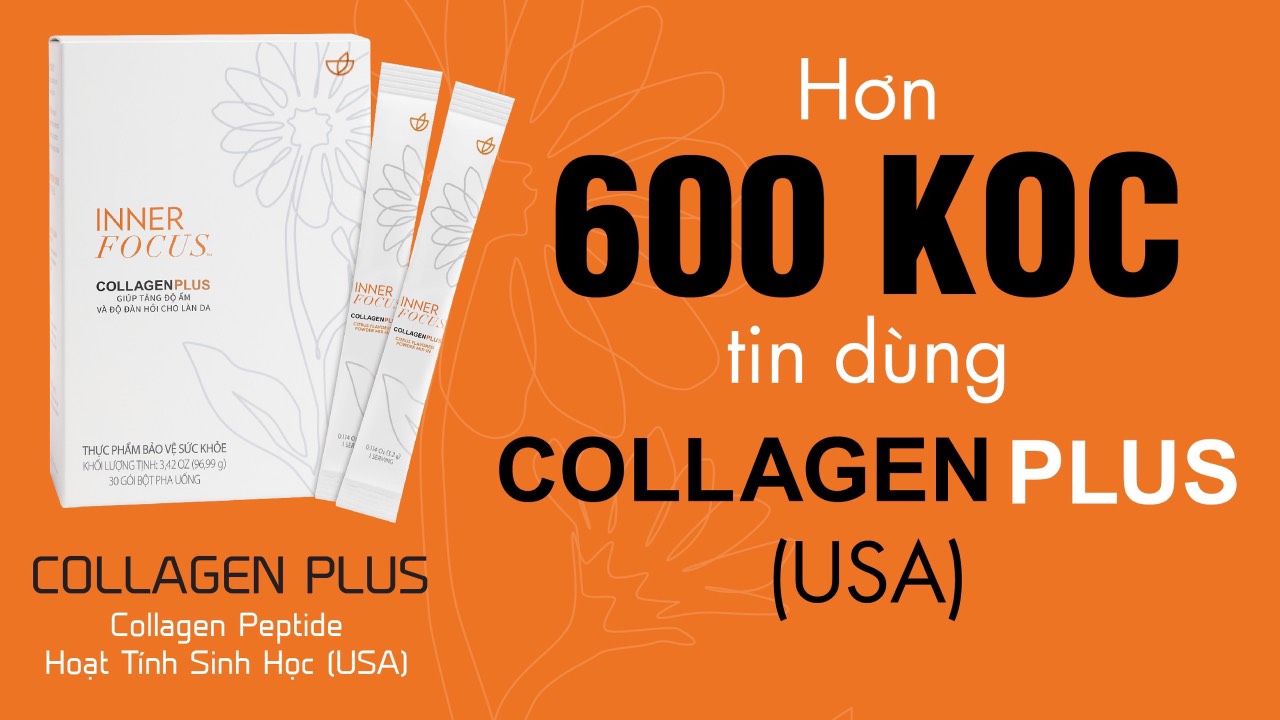 600 Kocs Đã Trải Nghiệm Collagen Plus Và Tin Tưởng Vào Hiệu Quả Sản Phẩm