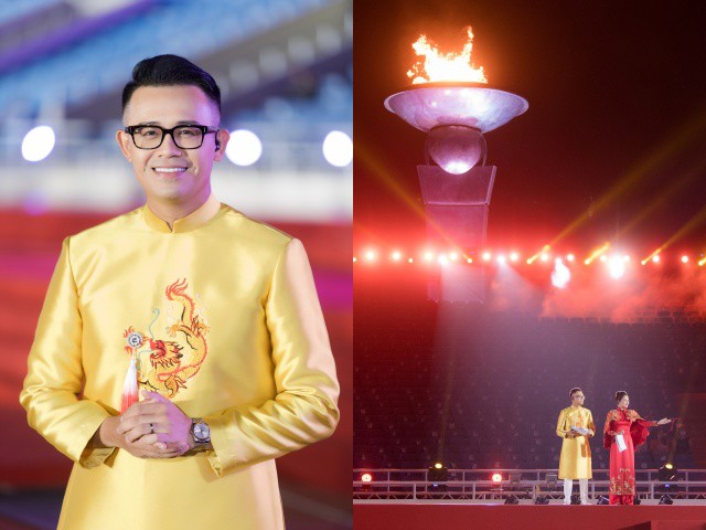 MC Đức Bảo hé lộ hình ảnh hậu trường hiếm hoi của lễ khai mạc SEA Games 31 trước giờ G