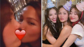 Sao Việt 24h: H'Hen Niê "khóa môi" đồng giới với đàn chị Á hậu tại tiệc sinh nhật