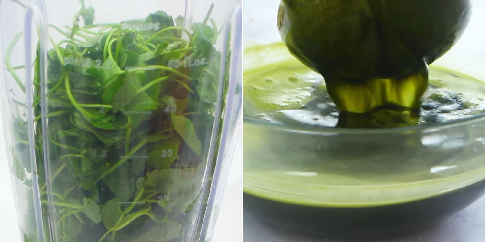 Cách làm sinh tố rau má đậu xanh thanh mát giải nhiệt cho mùa hè oi bức - 4