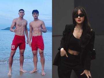 Trai đẹp đánh đầu ghi bàn cho đội tuyển VN lộ clip hôn môi bạn gái, follow tăng chóng mặt sau 1 đêm