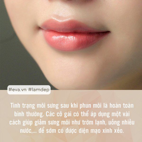 Xăm môi bao lâu thì bôi kích màu được Cách bôi kích màu môi  Nhà thuốc  FPT Long Châu