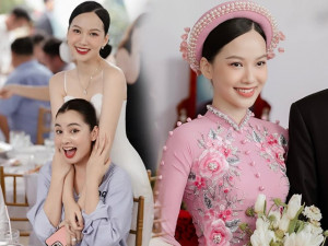 Mỹ nhân có làn da đẹp nhất Hoa hậu Việt Nam lấy chồng, nhan sắc cô dâu tuổi 22 bùng nổ