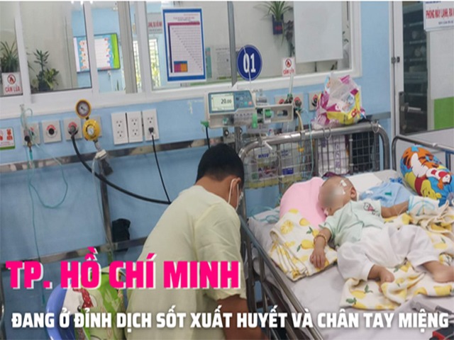 NÓNG: TP. Hồ Chí Minh đang ở đỉnh dịch của sốt xuất huyết và chân tay miệng