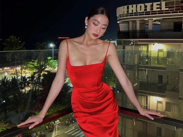 Mẹ không cho mặc hở, Hoa hậu Lương Thùy Linh vẫn có cách diện sexy khoe dáng ngọc