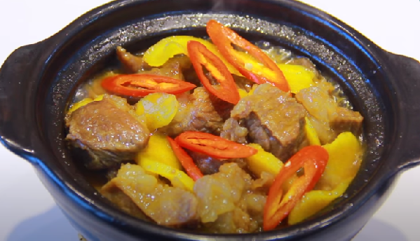 Cách làm bò kho gừng thêm sả, cà chua, nghệ thơm mềm cực hao cơm - 10