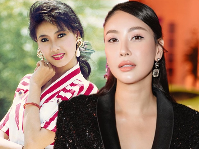 Hoa hậu Hà Kiều Anh 46 tuổi không 1 nếp nhăn, đôi môi ngày càng gợi cảm, gò má baby khác lạ