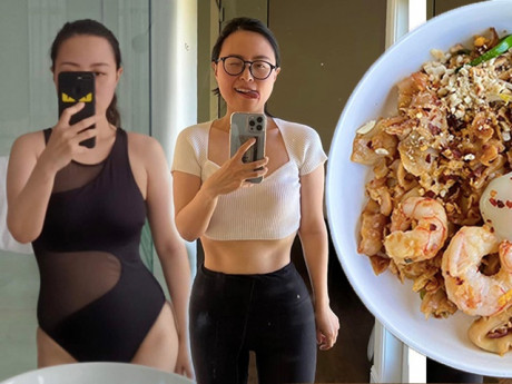 Áp dụng công thức ăn đánh lừa dạ dày, cô nàng Yêu Bếp giảm sâu 10kg mỡ chỉ trong nửa năm