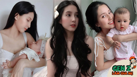 Làm mẹ - Gen Z làm mẹ đơn thân: Diễn viên Thiên An cùng con gái 1 tuổi làm idol Tóp Tóp hút triệu lượt xem