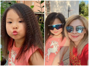 Con gái Thanh Thảo có mái tóc xoăn mới kì lạ, được khen đẹp hơn cả mẹ
