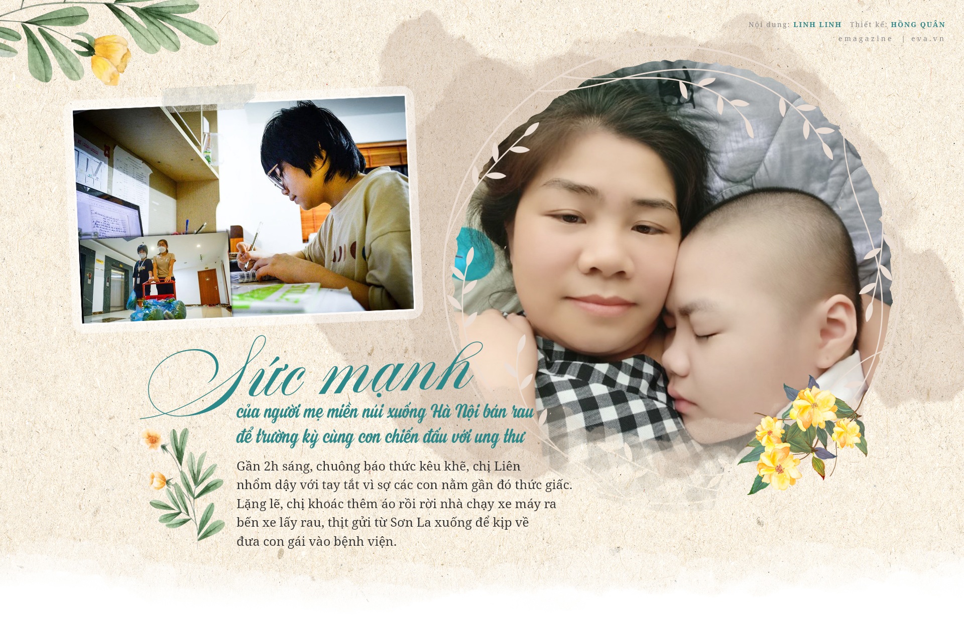 Người mẹ miền núi xuống Hà Nội bán rau để trường kỳ cùng con chiến đấu với ung thư - 1