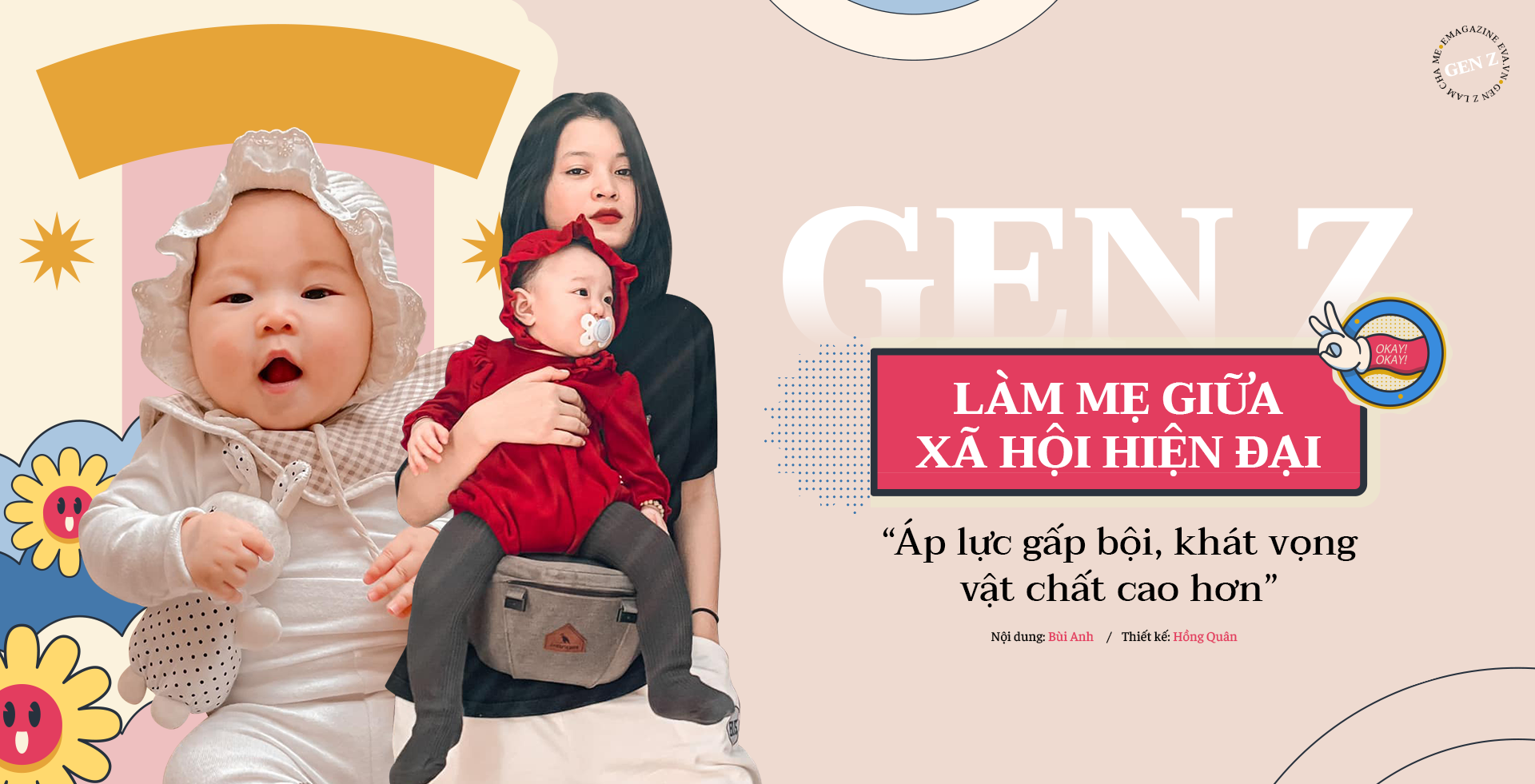GenZ làm mẹ giữa xã hội hiện đại: “Áp lực gấp bội, khát vọng vật chất cao hơn” - 1