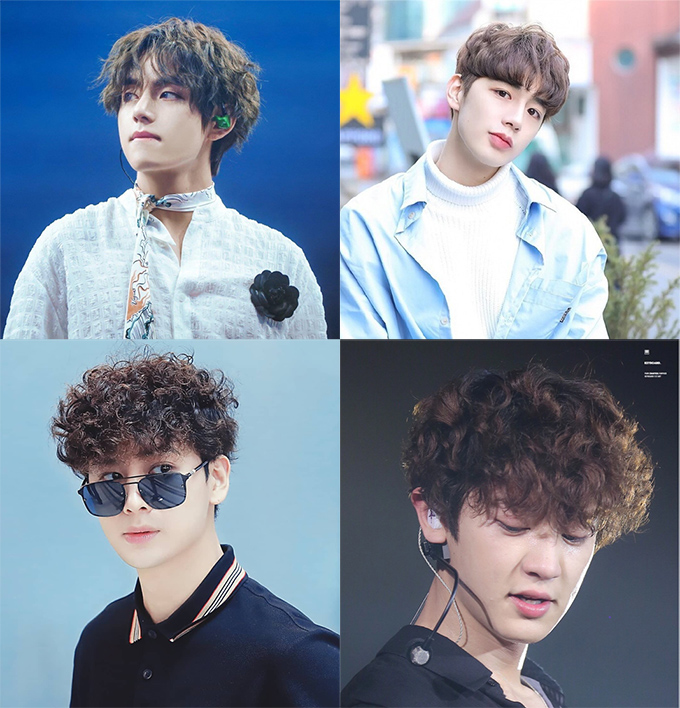 Các kiểu tóc uốn Hàn Quốc siêu xinh làm ai nhìn cũng xỉu lên xỉu xuống   Winavn