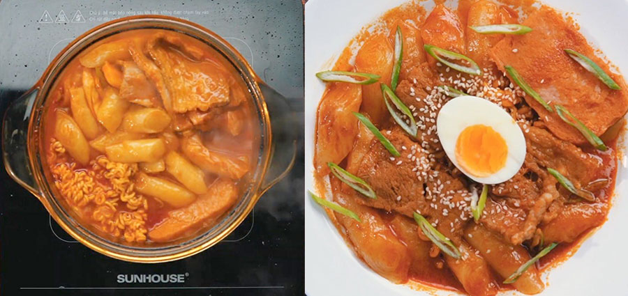 Cách làm tokbokki bằng cơm nguội, bánh tráng đúng chuẩn vị Hàn Quốc - 14