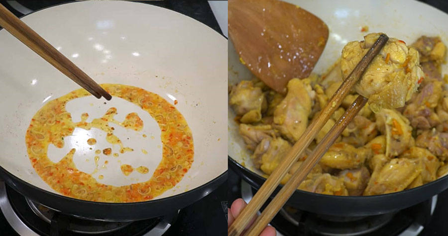 Cách nấu mì Quảng gà củ nén ngon đậm đà, chuẩn vị Đà Nẵng - 7