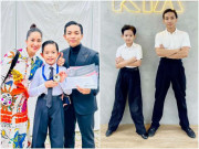Làm mẹ - Phan Hiển thấp bé chiều cao khiêm tốn, con trai vô địch dancesport thế giới, 8 tuổi cao gần bằng bố