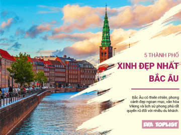 Khám phá 5 thành phố xinh đẹp nhất Bắc Âu